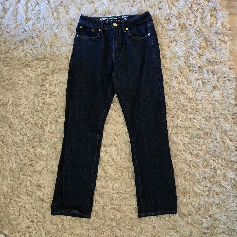 Lifted Research Group Mens True Straight Jeans Size 28